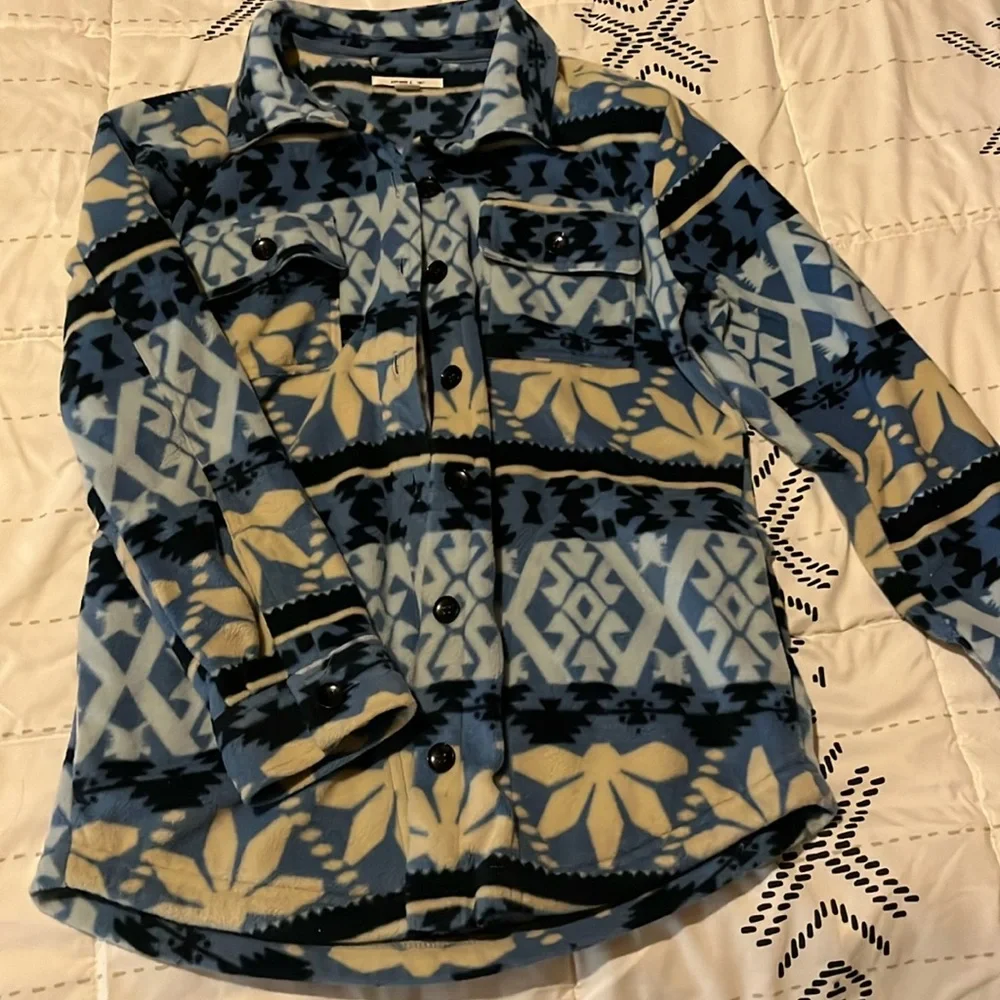 Blue Aztec jacket - Picture 1 of 3